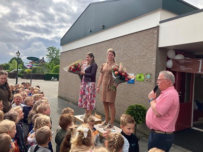 Twaalf en een half jaar in dienst van school.