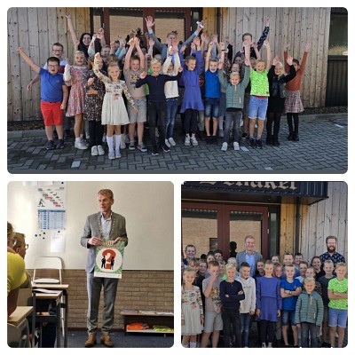 Burgemeester op school